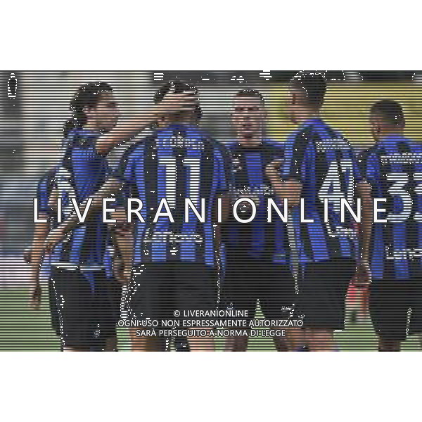 esultanza Inter dopo il gol del 3 a 0 di joaquin correa Lugano vs Inter Lugano (CH) 12-07-2022 Stadio Cornaredo amichevole precampionato foto Roberto Garavaglia/ag. Aldo Liverani sas /AGENZIA ALDO LIVERANI SAS