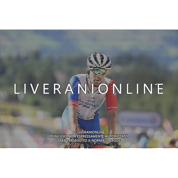 12-07-2022 Tour De France; Tappa 10 Morzine - Megeve; 2022, Groupama - Fdj; Le Gac, Olivier; Megeve; ©SIROTTI/AGENZIA ALDO LIVERANI SAS