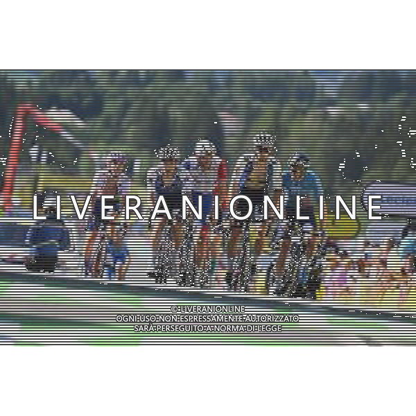 12-07-2022 Tour De France; Tappa 10 Morzine - Megeve; 2022, Quick Step - Alpha Vinyl; Bagioli, Andrea; Cattaneo, Mattia; Megeve; ©SIROTTI/AGENZIA ALDO LIVERANI SAS