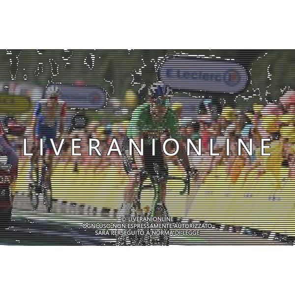 12-07-2022 Tour De France; Tappa 10 Morzine - Megeve; 2022, Jumbo - Visma; Van Aert, Wout; Megeve; ©SIROTTI/AGENZIA ALDO LIVERANI SAS