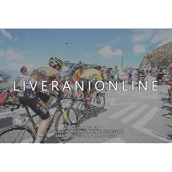 13-07-2022 Tour De France; Tappa 11 Albertville - Col Du Granon; 2022, Uae Emirates; 2022, Jumbo - Visma; Pogacar, Tadej; Vingegaard, Jonas; Galibier; ©SIROTTI /AGENZIA ALDO LIVERANI SAS