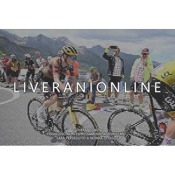 13-07-2022 Tour De France; Tappa 11 Albertville - Col Du Granon; 2022, Jumbo - Visma; Vingegaard, Jonas; Galibier; ©SIROTTI /AGENZIA ALDO LIVERANI SAS