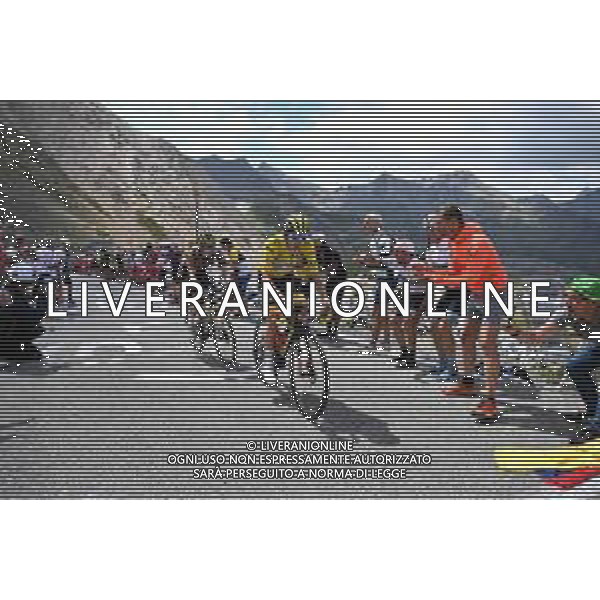 13-07-2022 Tour De France; Tappa 11 Albertville - Col Du Granon; 2022, Uae Emirates; 2022, Jumbo - Visma; Pogacar, Tadej; Vingegaard, Jonas; Galibier; ©SIROTTI /AGENZIA ALDO LIVERANI SAS