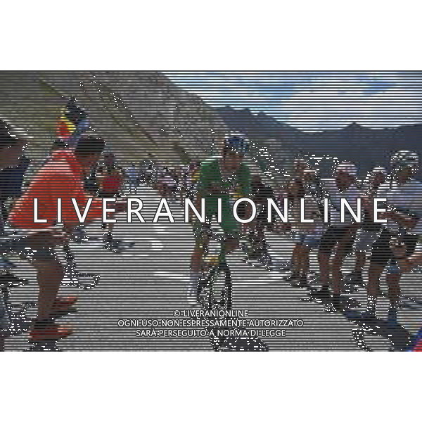 13-07-2022 Tour De France; Tappa 11 Albertville - Col Du Granon; 2022, Jumbo - Visma; Van Aert, Wout; Galibier; ©SIROTTI /AGENZIA ALDO LIVERANI SAS