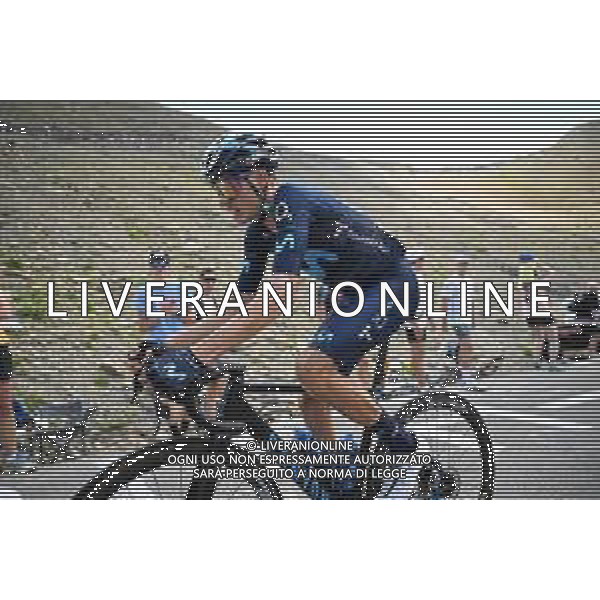 13-07-2022 Tour De France; Tappa 11 Albertville - Col Du Granon; 2022, Movistar; Mas, Enric; Galibier; ©SIROTTI /AGENZIA ALDO LIVERANI SAS