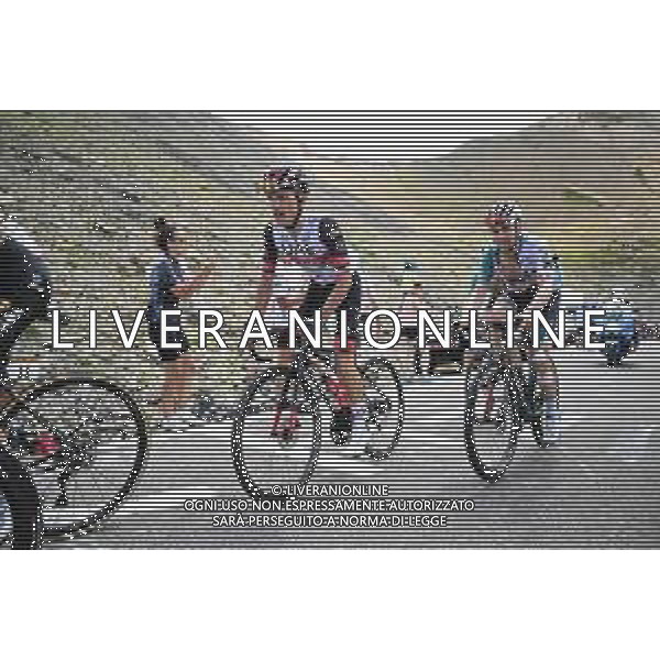 13-07-2022 Tour De France; Tappa 11 Albertville - Col Du Granon; 2022, Uae Emirates; 2022, Bora - Hansgrohe; Majka, Rafal; Schachmann, Maximilian; Galibier; ©SIROTTI /AGENZIA ALDO LIVERANI SAS