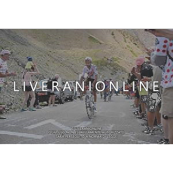 13-07-2022 Tour De France; Tappa 11 Albertville - Col Du Granon; 2022, Ag2r - Citroen; Cherel, Mikael; Galibier; ©SIROTTI /AGENZIA ALDO LIVERANI SAS