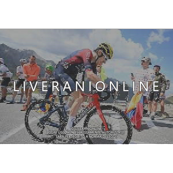 13-07-2022 Tour De France; Tappa 11 Albertville - Col Du Granon; 2022, Ineos - Grenadiers; Geraint, Thomas; Galibier; ©SIROTTI /AGENZIA ALDO LIVERANI SAS