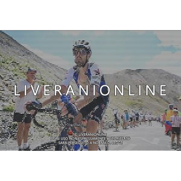 13-07-2022 Tour De France; Tappa 11 Albertville - Col Du Granon; 2022, Quick Step - Alpha Vinyl; Cattaneo, Mattia; Galibier; ©SIROTTI /AGENZIA ALDO LIVERANI SAS