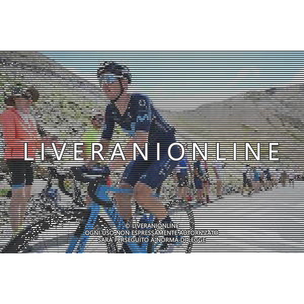 13-07-2022 Tour De France; Tappa 11 Albertville - Col Du Granon; 2022, Movistar; Muhlberger, Gregor; Galibier; ©SIROTTI /AGENZIA ALDO LIVERANI SAS