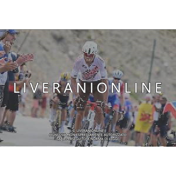 13-07-2022 Tour De France; Tappa 11 Albertville - Col Du Granon; 2022, Ag2r - Citroen; Cherel, Mikael; Galibier; ©SIROTTI /AGENZIA ALDO LIVERANI SAS