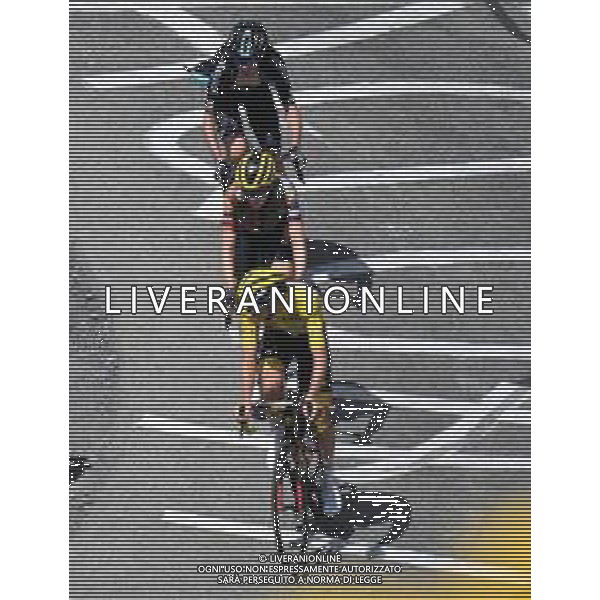 13-07-2022 Tour De France; Tappa 11 Albertville - Col Du Granon; 2022, Uae Emirates; 2022, Jumbo - Visma; 2022, Dsm; Pogacar, Tadej; Vingegaard, Jonas; Bardet, Romain; Galibier; ©SIROTTI /AGENZIA ALDO LIVERANI SAS