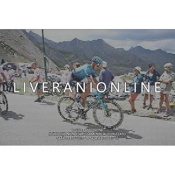 13-07-2022 Tour De France; Tappa 11 Albertville - Col Du Granon; 2022, Astana - Qazaqstan; Riabushenko, Aleksandr; Galibier; ©SIROTTI /AGENZIA ALDO LIVERANI SAS