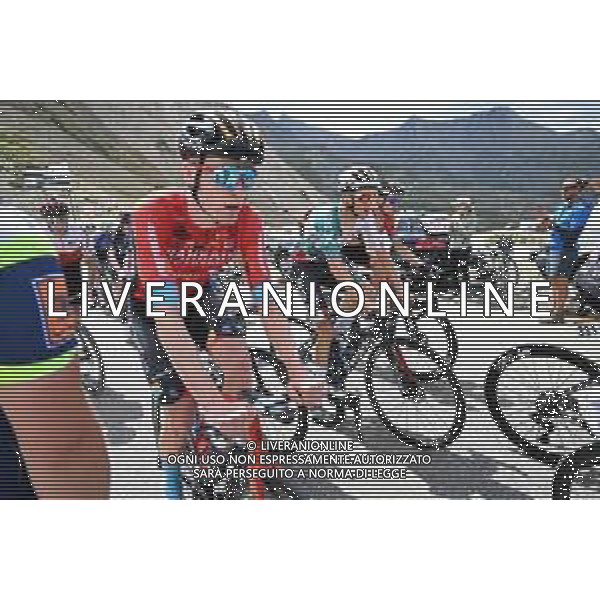 13-07-2022 Tour De France; Tappa 11 Albertville - Col Du Granon; 2022, Bahrain - Victorious; Wright, Fred; Galibier; ©SIROTTI /AGENZIA ALDO LIVERANI SAS