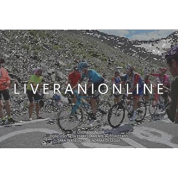 13-07-2022 Tour De France; Tappa 11 Albertville - Col Du Granon; 2022, Astana - Qazaqstan; 2022, Groupama - Fdj; Dombrowski, Joseph Lloyd; Pinot, Thibaut; Galibier; ©SIROTTI /AGENZIA ALDO LIVERANI SAS
