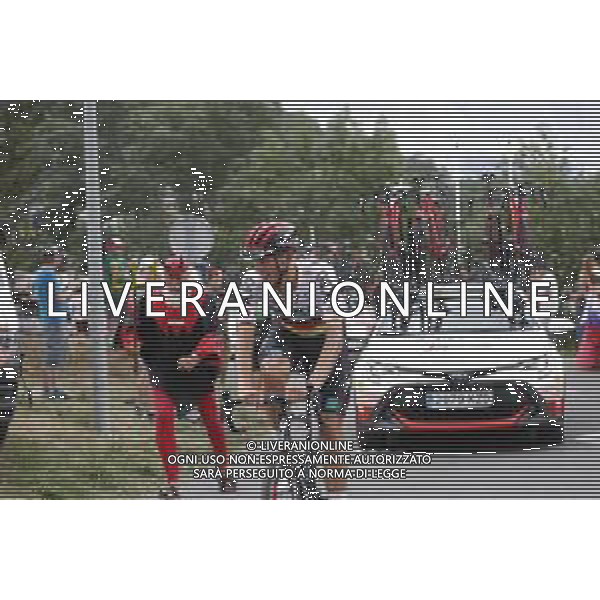 13-07-2022 Tour De France; Tappa 11 Albertville - Col Du Granon; 2022, Bora - Hansgrohe; Politt, Nils; Diavolo, ; Col Du Granon; ©SIROTTI /AGENZIA ALDO LIVERANI SAS