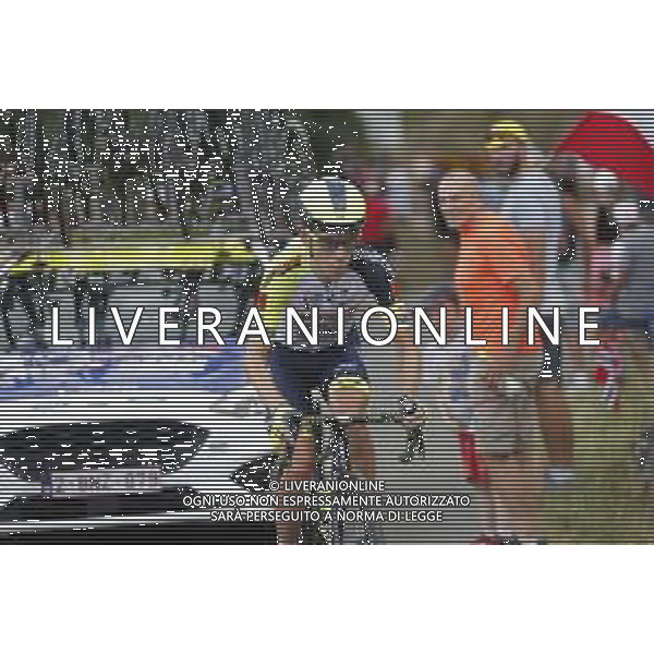 13-07-2022 Tour De France; Tappa 11 Albertville - Col Du Granon; 2022, Intermarche - Wanty Gobert; Meintjes, Louis; Col Du Granon; ©SIROTTI /AGENZIA ALDO LIVERANI SAS