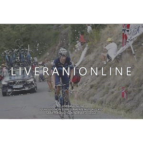 13-07-2022 Tour De France; Tappa 11 Albertville - Col Du Granon; 2022, Movistar; Mas, Enric; Col Du Granon; ©SIROTTI /AGENZIA ALDO LIVERANI SAS