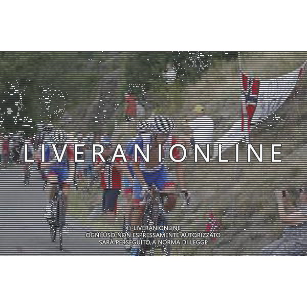 13-07-2022 Tour De France; Tappa 11 Albertville - Col Du Granon; 2022, Groupama - Fdj; Madouas, Valentin; Col Du Granon; ©SIROTTI /AGENZIA ALDO LIVERANI SAS