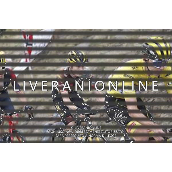 13-07-2022 Tour De France; Tappa 11 Albertville - Col Du Granon; 2022, Jumbo - Visma; Vingegaard, Jonas; Col Du Granon; ©SIROTTI /AGENZIA ALDO LIVERANI SAS
