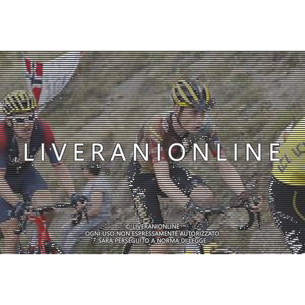 13-07-2022 Tour De France; Tappa 11 Albertville - Col Du Granon; 2022, Jumbo - Visma; Vingegaard, Jonas; Col Du Granon; ©SIROTTI /AGENZIA ALDO LIVERANI SAS