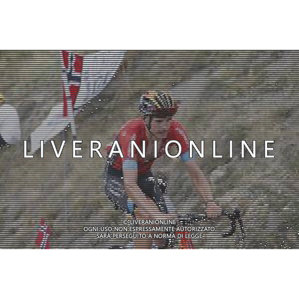 13-07-2022 Tour De France; Tappa 11 Albertville - Col Du Granon; 2022, Bahrain - Victorious; Teuns, Dylan; Col Du Granon; ©SIROTTI /AGENZIA ALDO LIVERANI SAS