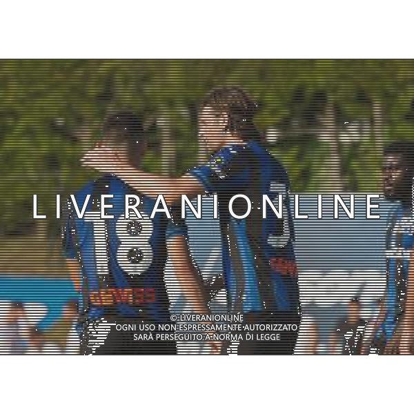 Giampi - ATALANTA - RAPPRESENTATIVA VALLI BERGAMASCHE AMICHEVOLE PRECAMPIONATO CLUSONE 13.07.2022 NELLA FOTO ESULTANZA MALINOVSKYI RUSLAN - HATEBOER HANS DOPO GOL ©GIAMPIETRI /AGENZIA ALDO LIVERANI SAS