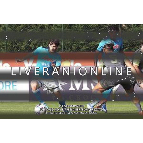 NAPOLI - ANAUNE VAL DI NON AMICHEVOLE PRECAMPIONATO RITIRO DIMARO 14.07.2022 NELLA FOTO Khvicha Kvaratskhelia ©MOSCA/AGENZIA ALDO LIVERANI SAS