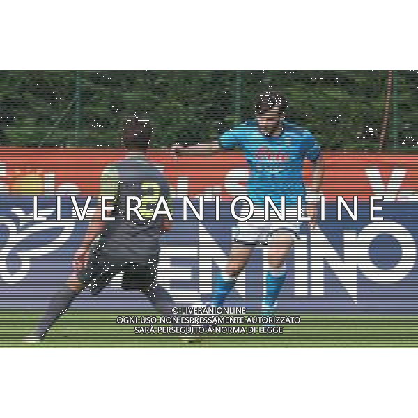NAPOLI - ANAUNE VAL DI NON AMICHEVOLE PRECAMPIONATO RITIRO DIMARO 14.07.2022 NELLA FOTO Khvicha Kvaratskhelia ©MOSCA/AGENZIA ALDO LIVERANI SAS