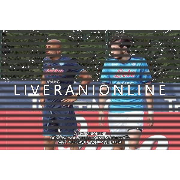 NAPOLI - ANAUNE VAL DI NON AMICHEVOLE PRECAMPIONATO RITIRO DIMARO 14.07.2022 NELLA FOTO Luciano Spalletti, Khvicha Kvaratskhelia ©MOSCA/AGENZIA ALDO LIVERANI SAS