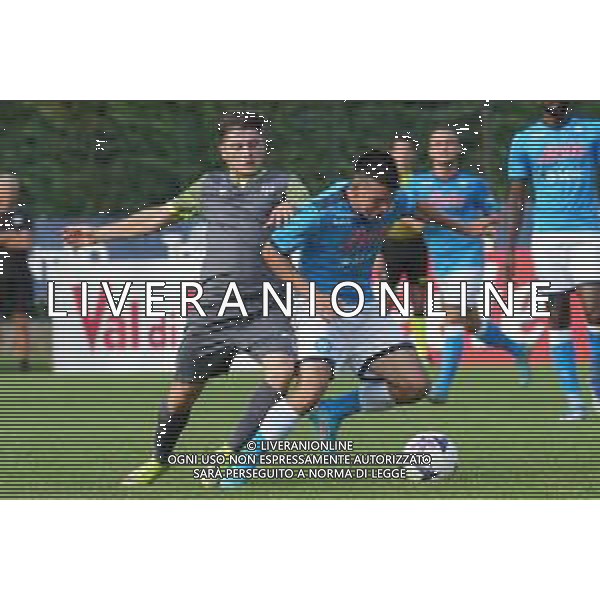 NAPOLI - ANAUNE VAL DI NON AMICHEVOLE PRECAMPIONATO RITIRO DIMARO 14.07.2022 NELLA FOTO Hirving Lozano ©MOSCA/AGENZIA ALDO LIVERANI SAS