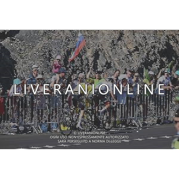 14-07-2022 Tour De France; Tappa 12 Briancon - L\'alpe D\'huez; 2022, Uae Emirates; 2022, Jumbo - Visma; Pogacar, Tadej; Vingegaard, Jonas; L\'alpe D\'huez; ©SIROTTI/AGENZIA ALDO LIVERANI SAS