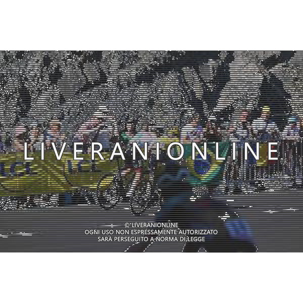 14-07-2022 Tour De France; Tappa 12 Briancon - L\'alpe D\'huez; 2022, Uae Emirates; 2022, Jumbo - Visma; Pogacar, Tadej; Vingegaard, Jonas; L\'alpe D\'huez; ©SIROTTI/AGENZIA ALDO LIVERANI SAS