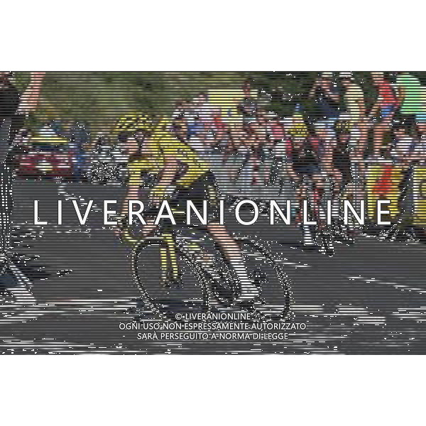 14-07-2022 Tour De France; Tappa 12 Briancon - L\'alpe D\'huez; 2022, Jumbo - Visma; Vingegaard, Jonas; L\'alpe D\'huez; ©SIROTTI/AGENZIA ALDO LIVERANI SAS