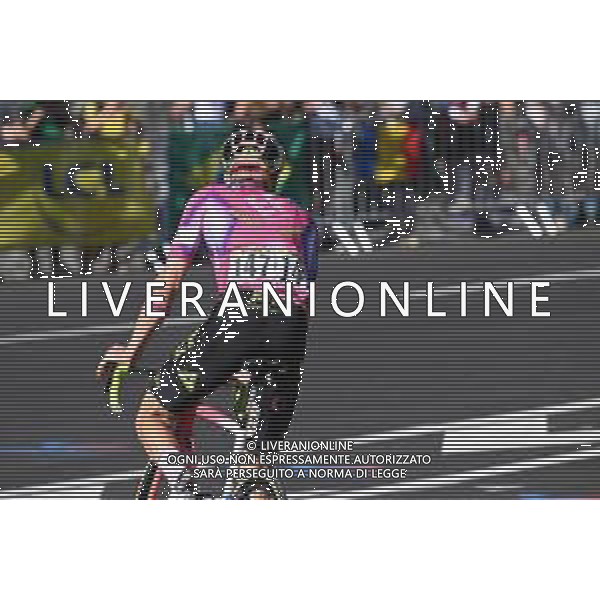 14-07-2022 Tour De France; Tappa 12 Briancon - L\'alpe D\'huez; 2022, Ef Education - Easypost; Powless, Neilson; L\'alpe D\'huez; ©SIROTTI/AGENZIA ALDO LIVERANI SAS