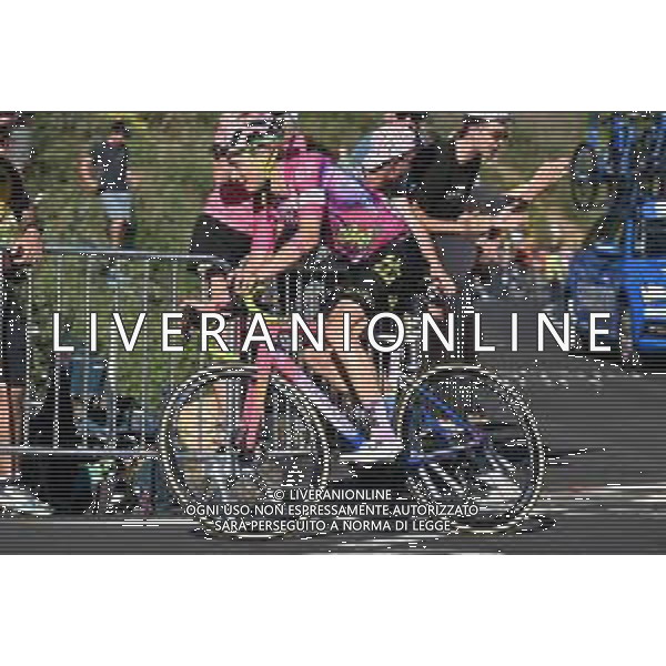 14-07-2022 Tour De France; Tappa 12 Briancon - L\'alpe D\'huez; 2022, Ef Education - Easypost; Powless, Neilson; L\'alpe D\'huez; ©SIROTTI/AGENZIA ALDO LIVERANI SAS