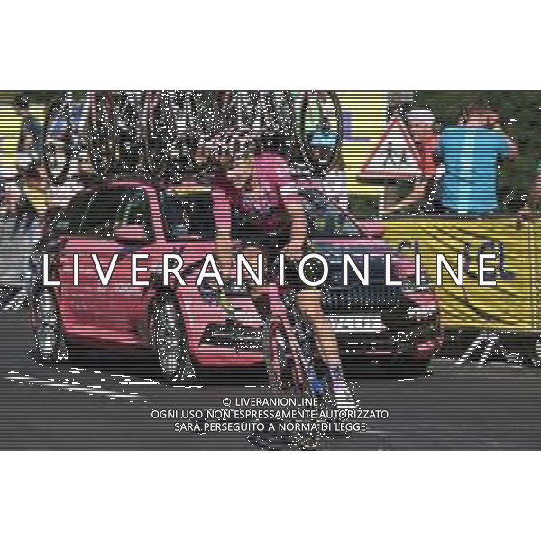 14-07-2022 Tour De France; Tappa 12 Briancon - L\'alpe D\'huez; 2022, Ef Education - Easypost; Powless, Neilson; L\'alpe D\'huez; ©SIROTTI/AGENZIA ALDO LIVERANI SAS