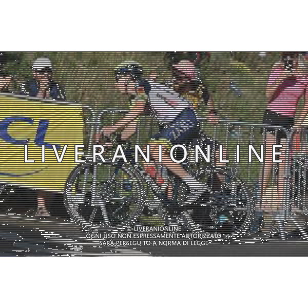 14-07-2022 Tour De France; Tappa 12 Briancon - L\'alpe D\'huez; 2022, Intermarche - Wanty Gobert; Meintjes, Louis; L\'alpe D\'huez; ©SIROTTI/AGENZIA ALDO LIVERANI SAS