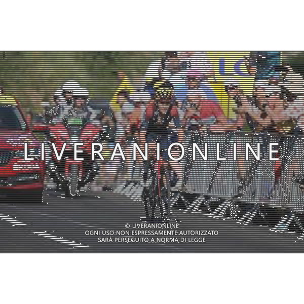 14-07-2022 Tour De France; Tappa 12 Briancon - L\'alpe D\'huez; 2022, Ineos - Grenadiers; Pidcock, Thomas; L\'alpe D\'huez; ©SIROTTI/AGENZIA ALDO LIVERANI SAS