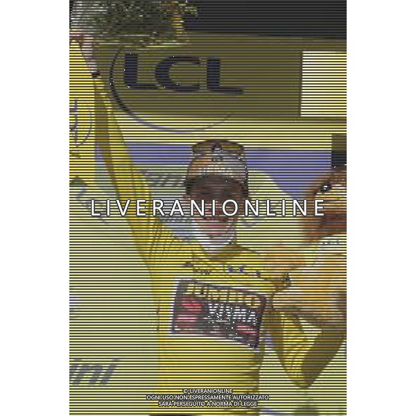 14-07-2022 Tour De France; Tappa 12 Briancon - L\'alpe D\'huez; 2022, Jumbo - Visma; Vingegaard, Jonas; L\'alpe D\'huez; ©SIROTTI/AGENZIA ALDO LIVERANI SAS