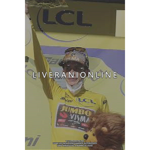 14-07-2022 Tour De France; Tappa 12 Briancon - L\'alpe D\'huez; 2022, Jumbo - Visma; Vingegaard, Jonas; L\'alpe D\'huez; ©SIROTTI/AGENZIA ALDO LIVERANI SAS