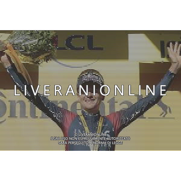14-07-2022 Tour De France; Tappa 12 Briancon - L\'alpe D\'huez; 2022, Ineos - Grenadiers; Pidcock, Thomas; L\'alpe D\'huez; ©SIROTTI/AGENZIA ALDO LIVERANI SAS