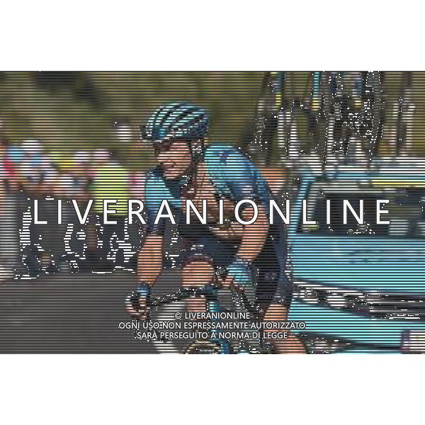 14-07-2022 Tour De France; Tappa 12 Briancon - L\'alpe D\'huez; 2022, Astana - Qazaqstan; Lutsenko, Alexey; L\'alpe D\'huez; ©SIROTTI/AGENZIA ALDO LIVERANI SAS