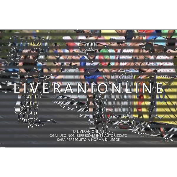 14-07-2022 Tour De France; Tappa 12 Briancon - L\'alpe D\'huez; 2022, Groupama - Fdj; Gaudu, David; L\'alpe D\'huez; ©SIROTTI/AGENZIA ALDO LIVERANI SAS