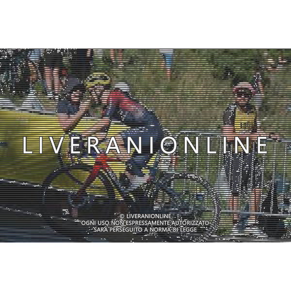 14-07-2022 Tour De France; Tappa 12 Briancon - L\'alpe D\'huez; 2022, Ineos - Grenadiers; Yates, Adam; L\'alpe D\'huez; ©SIROTTI/AGENZIA ALDO LIVERANI SAS