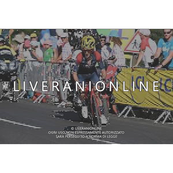 14-07-2022 Tour De France; Tappa 12 Briancon - L\'alpe D\'huez; 2022, Ineos - Grenadiers; Yates, Adam; L\'alpe D\'huez; ©SIROTTI/AGENZIA ALDO LIVERANI SAS