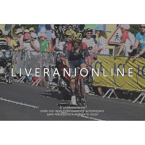 14-07-2022 Tour De France; Tappa 12 Briancon - L\'alpe D\'huez; 2022, Ineos - Grenadiers; Yates, Adam; L\'alpe D\'huez; ©SIROTTI/AGENZIA ALDO LIVERANI SAS
