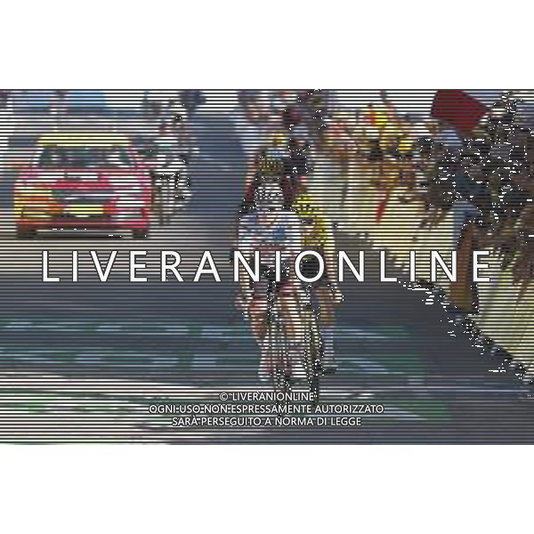 14-07-2022 Tour De France; Tappa 12 Briancon - L\'alpe D\'huez; 2022, Uae Emirates; 2022, Jumbo - Visma; Pogacar, Tadej; Vingegaard, Jonas; L\'alpe D\'huez; /AGENZIA ALDO LIVERANI SAS