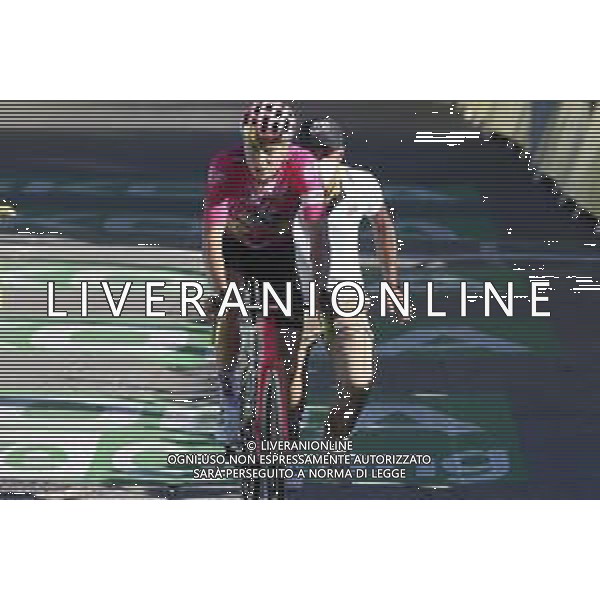 14-07-2022 Tour De France; Tappa 12 Briancon - L\'alpe D\'huez; 2022, Ef Education - Easypost; Powless, Neilson; L\'alpe D\'huez; /AGENZIA ALDO LIVERANI SAS