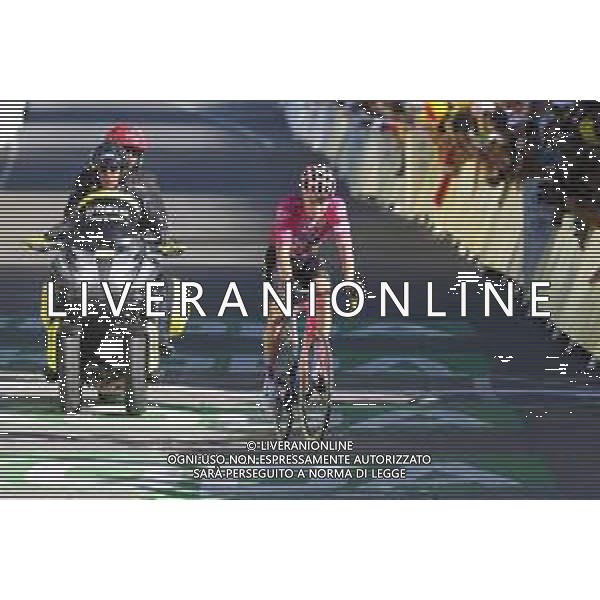 14-07-2022 Tour De France; Tappa 12 Briancon - L\'alpe D\'huez; 2022, Ef Education - Easypost; Powless, Neilson; L\'alpe D\'huez; /AGENZIA ALDO LIVERANI SAS